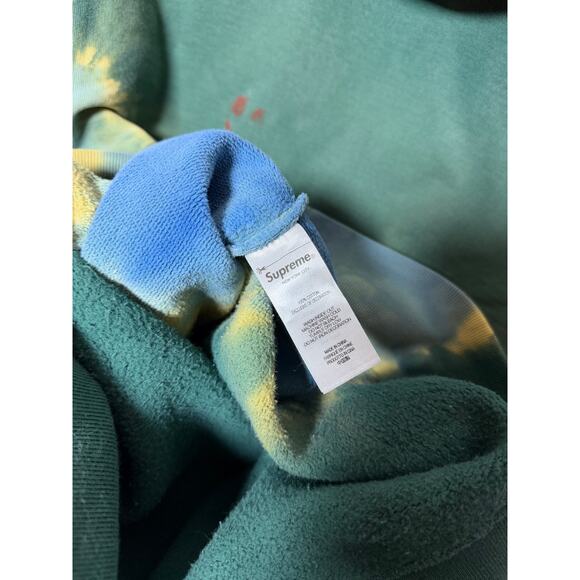 supreme bleached hooded sweatshirt - Picture 6 of 7